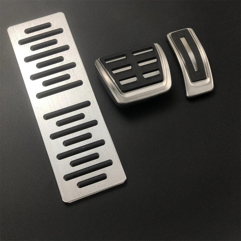 For Audi E-Tron Q4 / Porsche Macan Macan S 2019- Car Styling Accessories Foot Rest Accelerator Fuel Gas Pedal Brake Pedal Cover