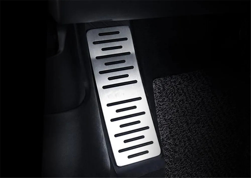 For Audi E-Tron Q4 / Porsche Macan Macan S 2019- Car Styling Accessories Foot Rest Accelerator Fuel Gas Pedal Brake Pedal Cover