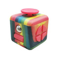 Fidget Toys Anti Stress Toys Magiques Push Decompression Dice Rainbow Fingertip Hand Game Antiestress Relax Toys for Figet Toys