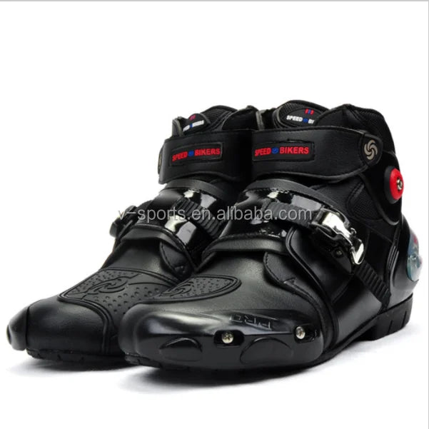 Professional Motorbike Motorcycle Boots Motocross Racing Boots Waterproof Biker Protect Ankle Moto Shoes