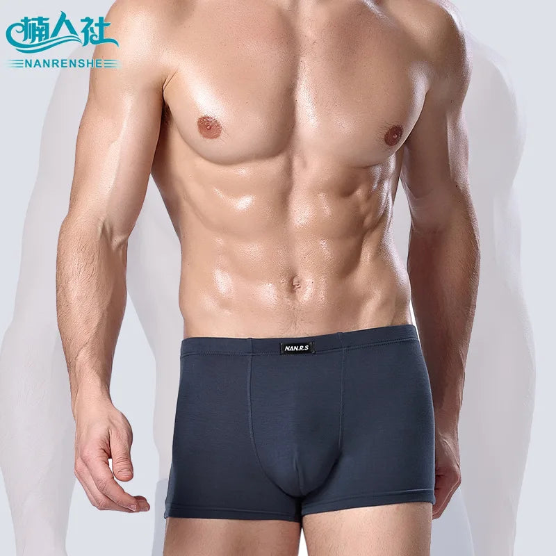 New Nan.R.S Brand Male Underwear Men Boxer Homme Men's Sexy Underpants Boxers For Man Panties Pantalones Para Hombres 8 Colors