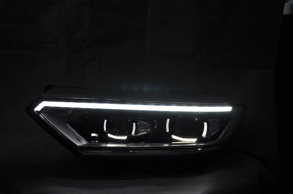 Car Accessories Blue Light of Headlight for V W PASSAT  /MAGOTAN B8 2016- 2018LED  Headlamp Used for Aotu  Modified Cars
