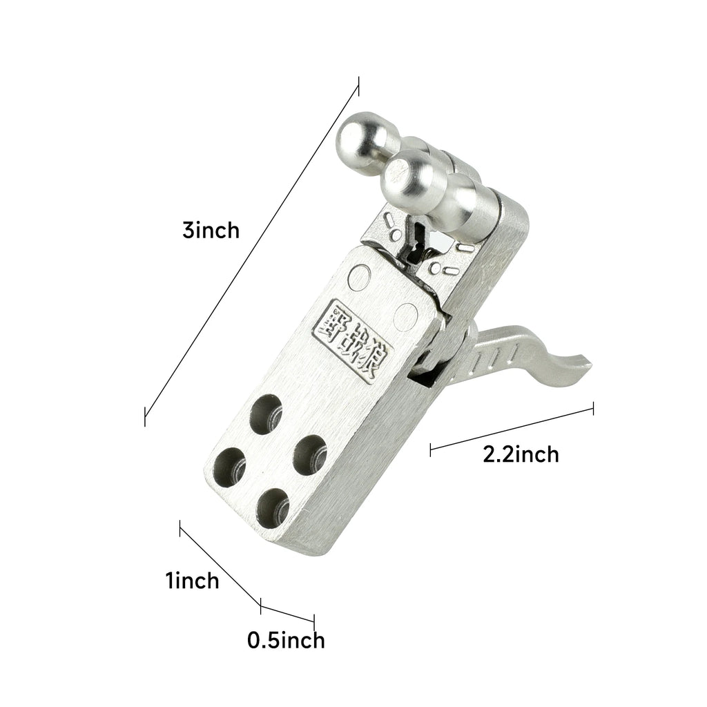 Slingshot Accessories  DIY Metal Sliding Module Strong Rubber Band Mechanical Slingshot