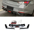 For Hyundai Elantra 7th Gen Rear Trunk Spoiler Wing Rear Roof Spoiler Roof Wing Body Kit Car Accessories