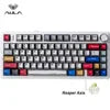 AULA F75 RGB LED 75% Wired USB & 2.4G Wireless Gaming Keyboard OEM Logo Custom PBT Mechanical Switch for PC Desktop Users