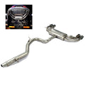 Audi S3 8P 8V Performance Exhaust Parts Auto Stainless Steel Catback Muffler with Valve Car Accessories Pipe