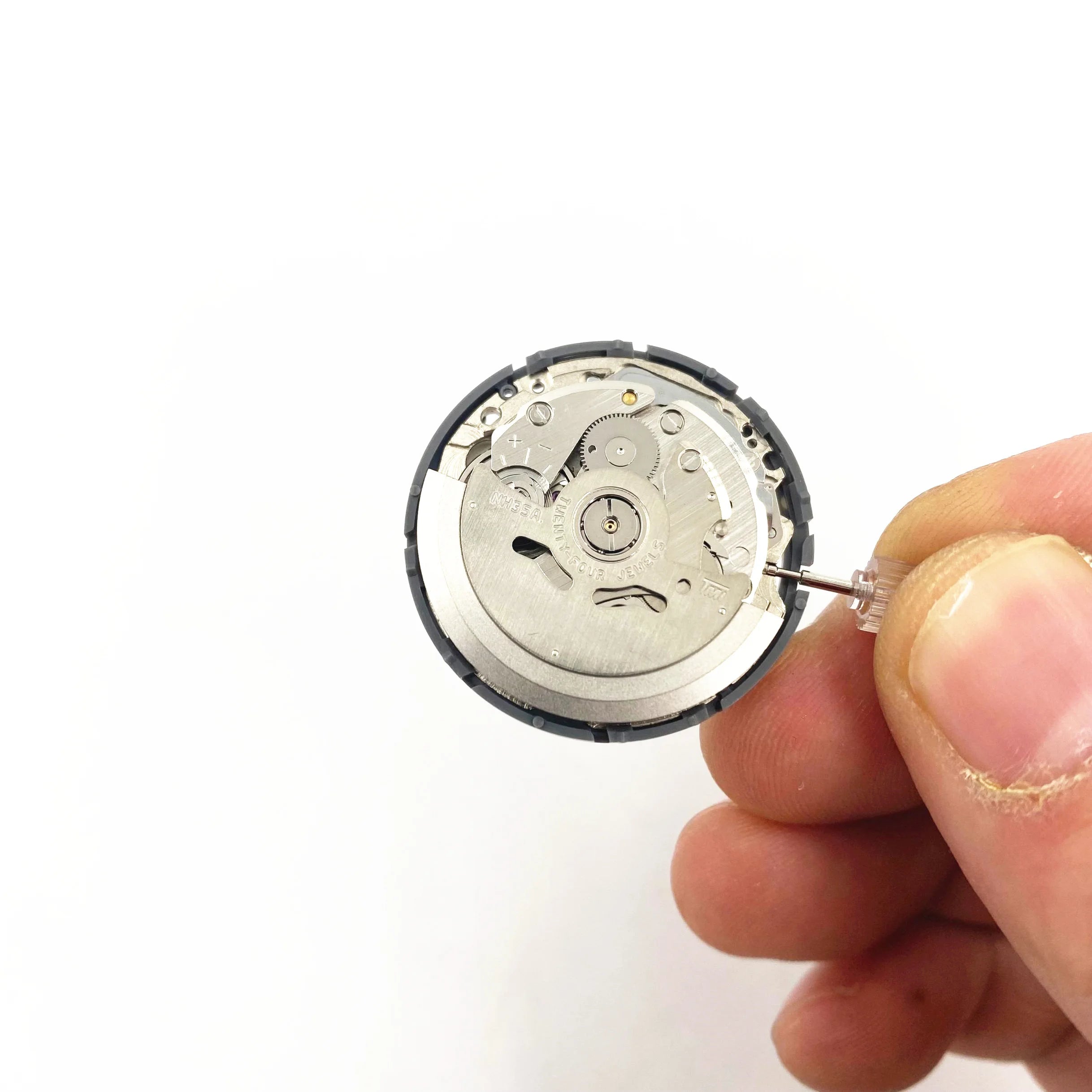 Japan  NH35A Premium Mechanical Movement NH35 White Datewheel 24 Jewels Automatic Self-winding High Accuracy Movt Replace