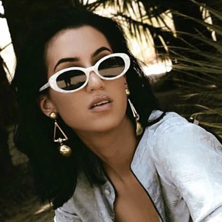 2024 Elliptical 13026 New Retro Sunglasses for Women
