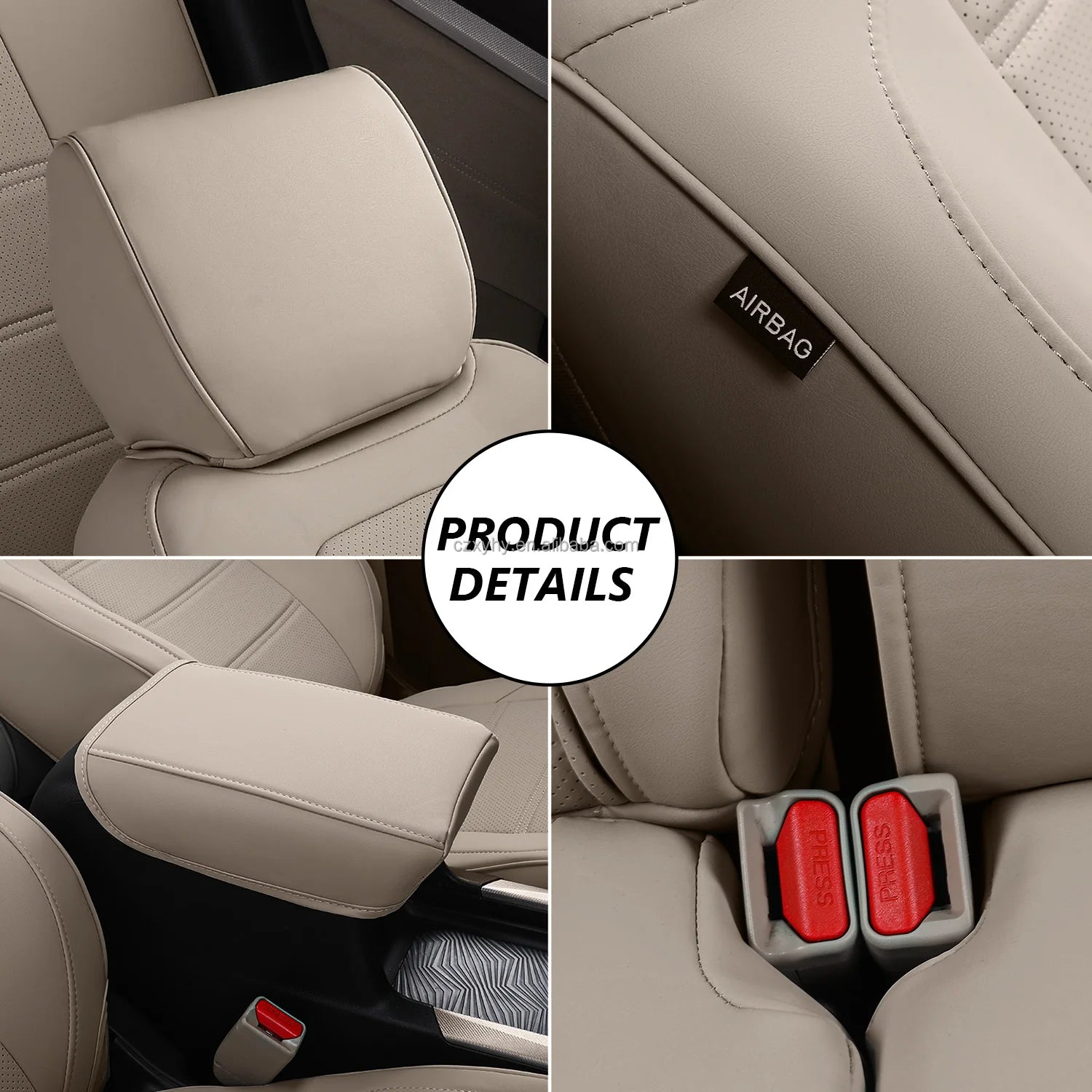 Luxury Car Seat Cover Customized for 2017-2021 Honda CRV Car Leather Seat Covers Car Accessories Front Rear Seat Cover