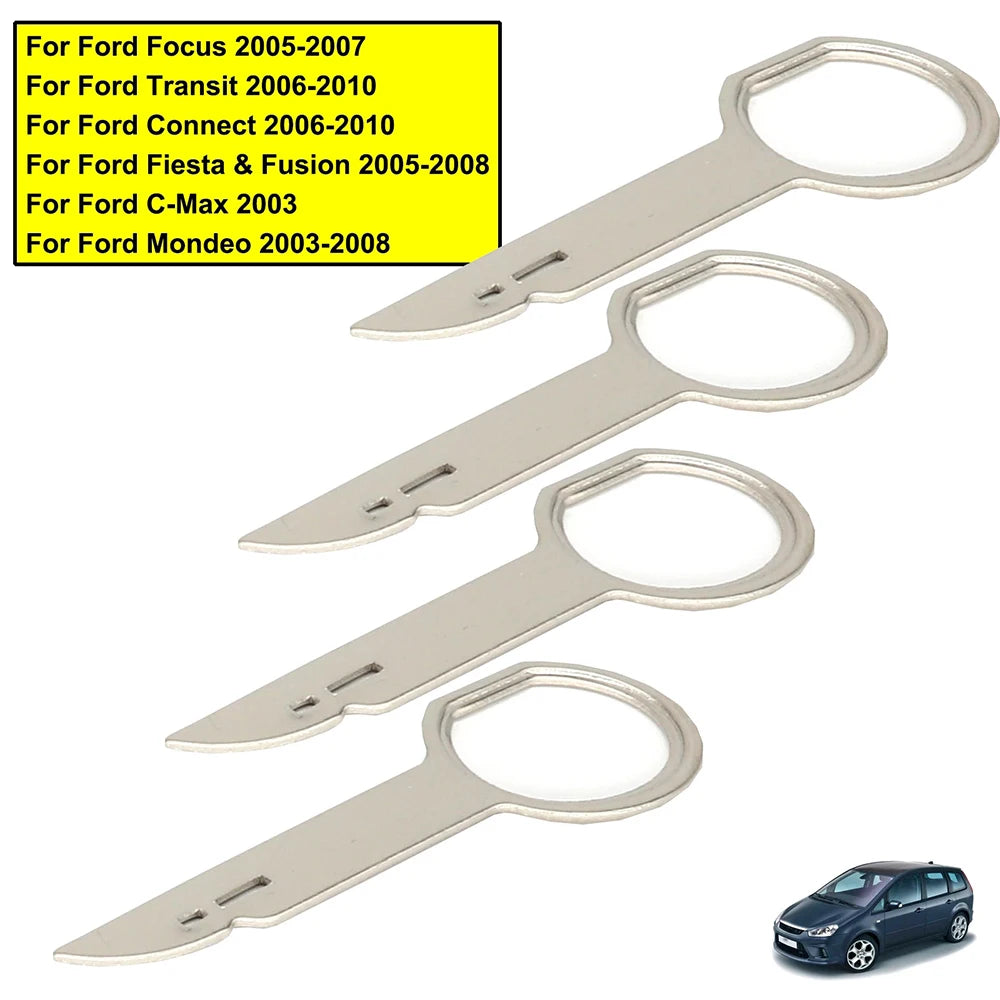 4Pcs Radio Removal Stereo Key Release Pin Head Unit O  Practical Extraction s for VW  Car Accessories