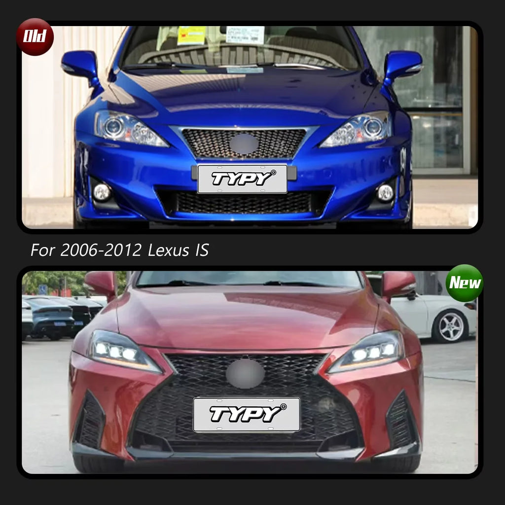 Car Accessories LED Headlights for Lexus IS250/ IS250C IS350 IS350C IS220d 2006-2012  ISF 2008-2014 Turn Signal