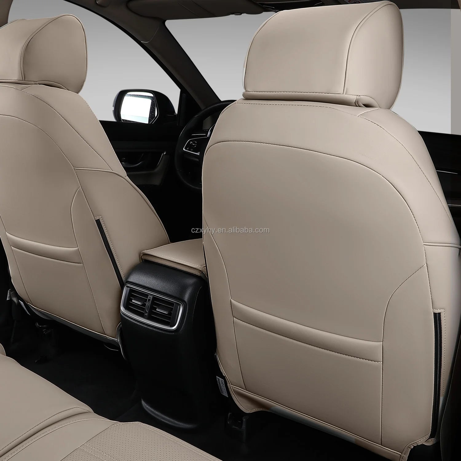 Luxury Car Seat Cover Customized for 2017-2021 Honda CRV Car Leather Seat Covers Car Accessories Front Rear Seat Cover