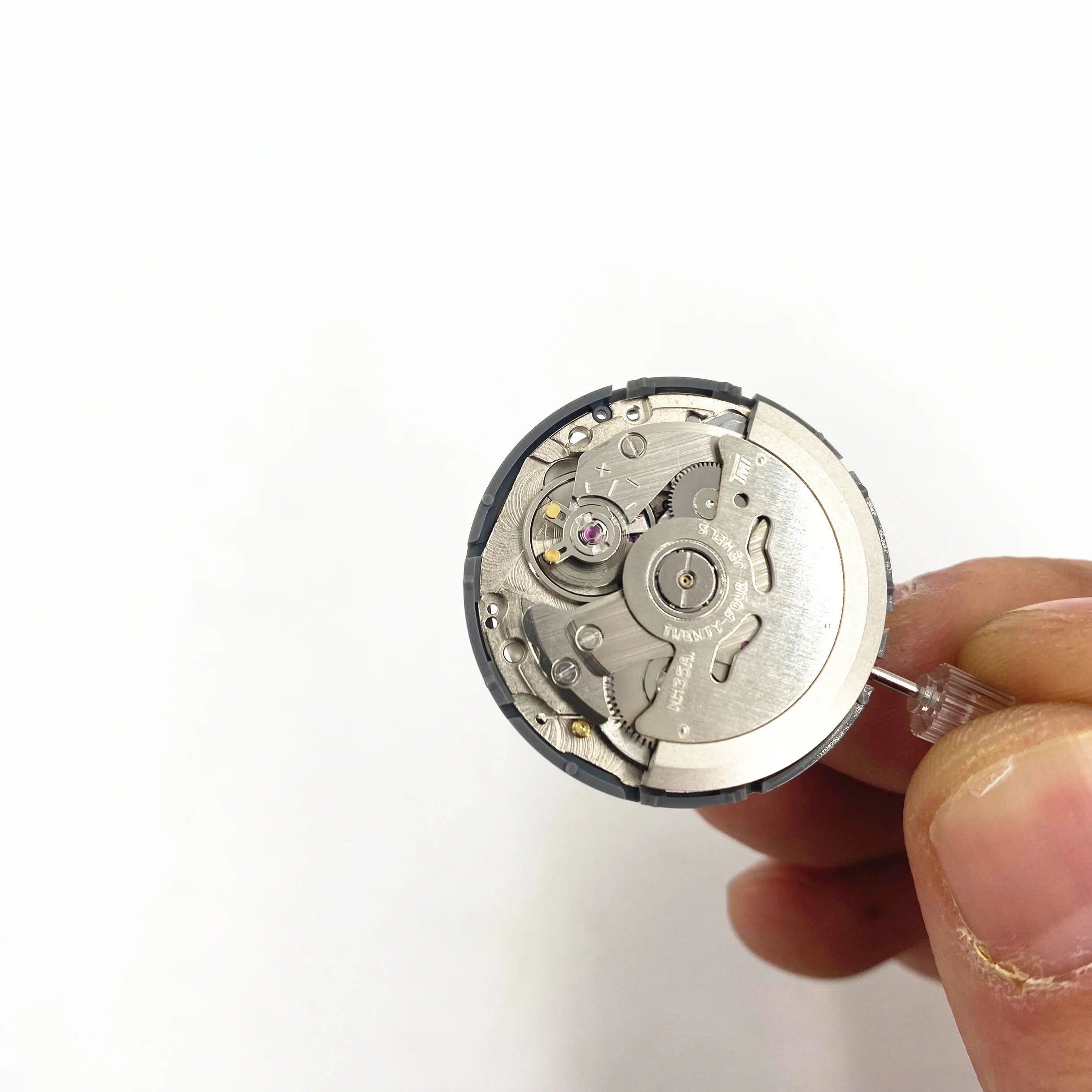 Japan  NH35A Premium Mechanical Movement NH35 White Datewheel 24 Jewels Automatic Self-winding High Accuracy Movt Replace