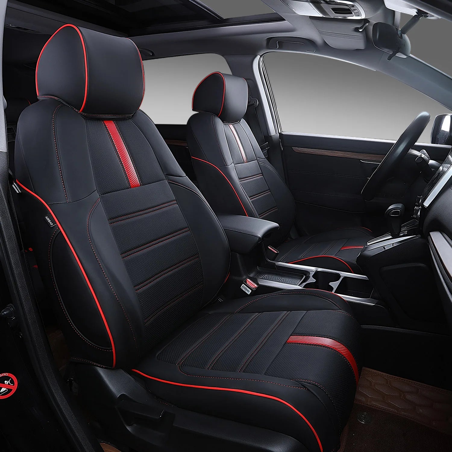 Luxury Car Seat Cover Customized for 2017-2021 Honda CRV Car Leather Seat Covers Car Accessories Front Rear Seat Cover
