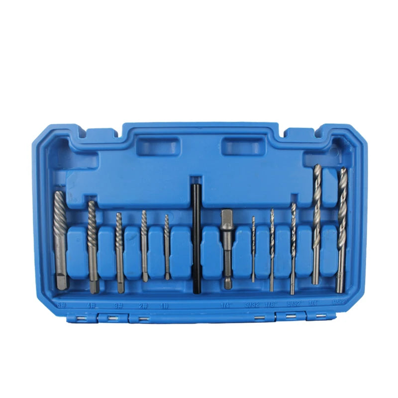 29pc Bolt Extractor Kit Screw Extractor Set  Nut Bolt Removal Tools With Drill Bit Adapter for Automotive Mechanical