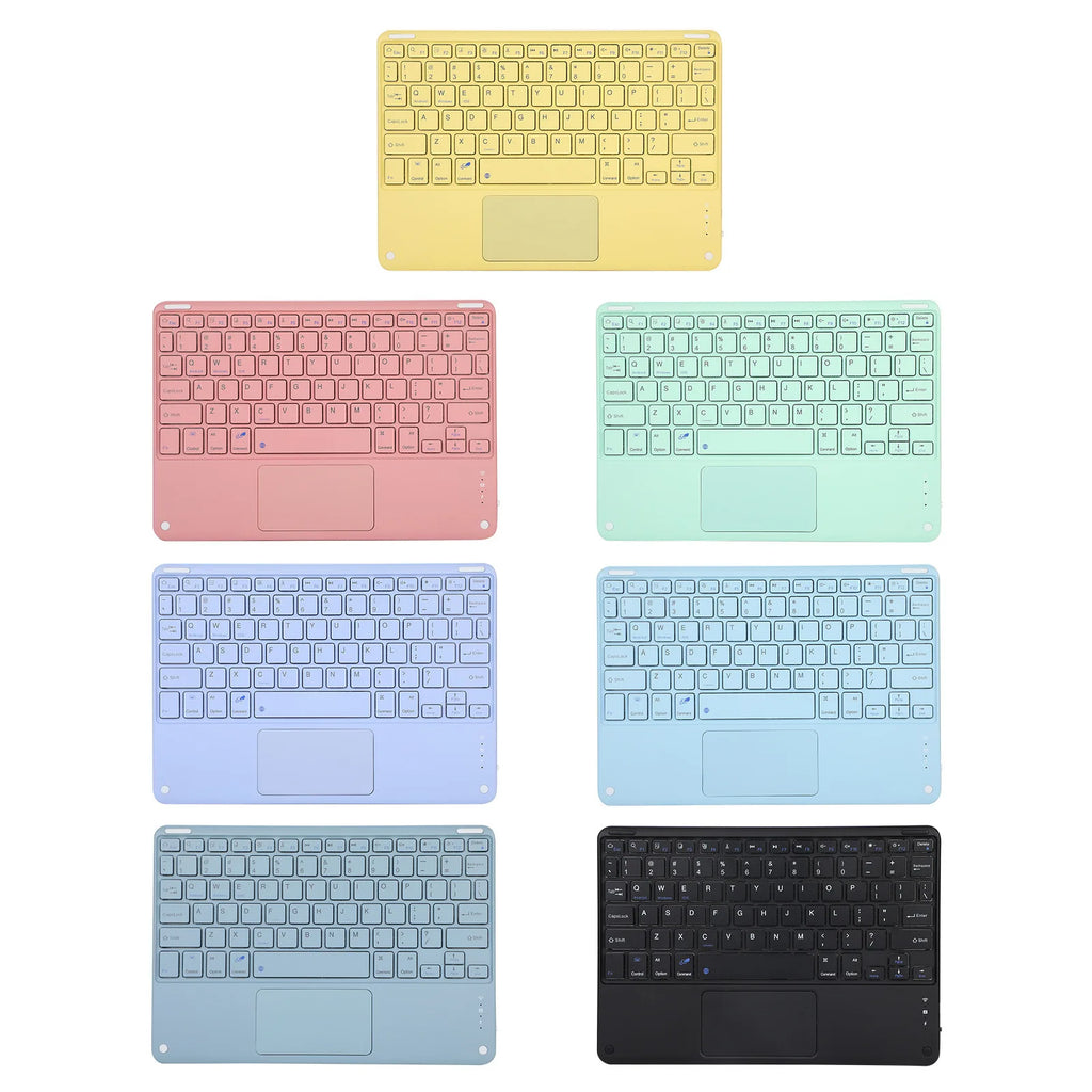 Tablet Covers & Cases Wireless 10\" Touchpad Keyboard for IOS Android for Windows System Tablet PCs Scissor Mechanical Optical
