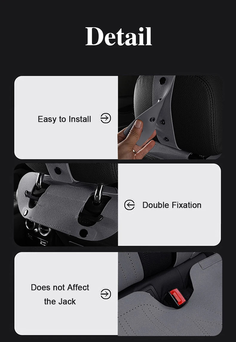 Universal Fit Car Accessories Suede Saddle Seat Cushion Pad Half Covered for 90% Sedan SUV Suede Set Cover Only 2 Front Seats