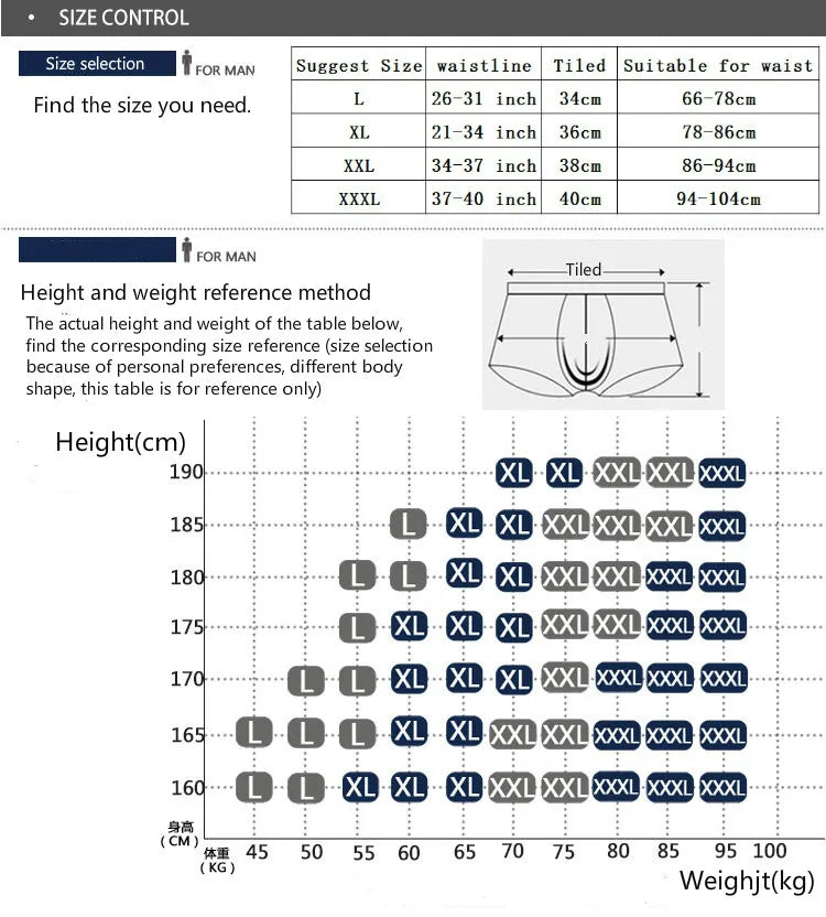 Men's Underwear Boxer Shorts Bamboo Fiber Solid Color Male Pants Breathable Underpants Boxer For Men Pantalones Para Hombres New