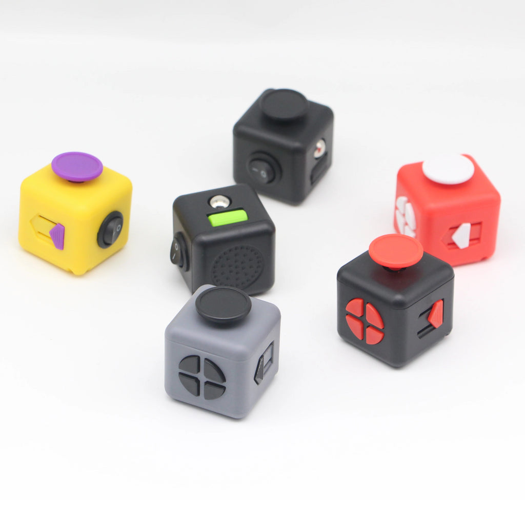 Fidget Toys Anti Stress Toys Magiques Push Decompression Dice Rainbow Fingertip Hand Game Antiestress Relax Toys for Figet Toys