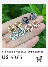 Fashion Star Moon Anxiety Relaxing Stainless Steel Rings for Women Men Metal Rotate Freely Spinner Ring Anillos De Hombres