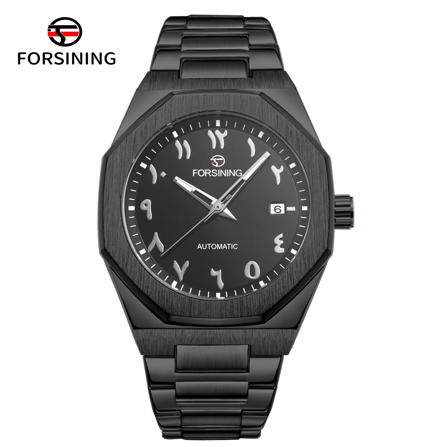 Hot Sale Arabic Numerals Design Fashionable Automatic Mechanical Men's Watch Light Blue OEM 41mm Charm Luxury Business Watches