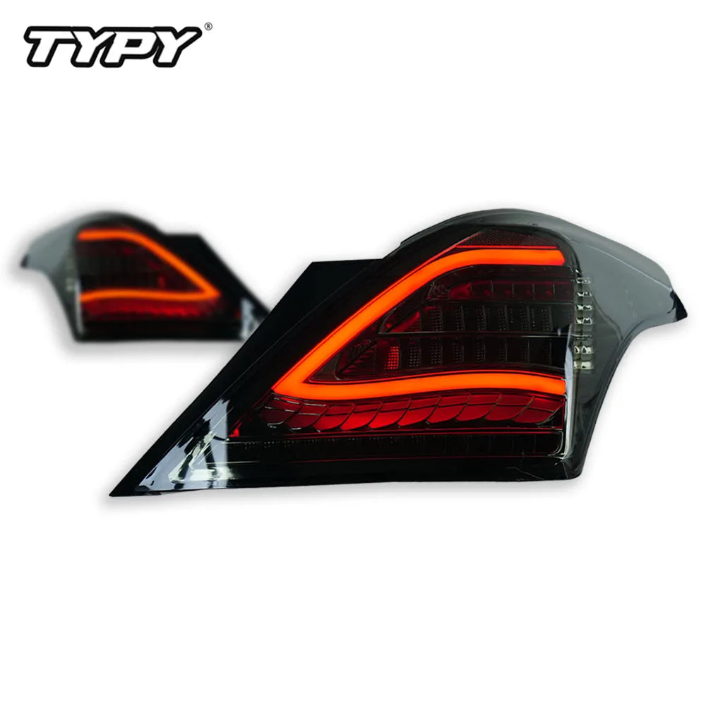 TYPY Car Lights for Nissan Almera Taillght 2011-2016 LED Car Lamps Daytime Running Lights Dynamic Turn Signals Car Accessories