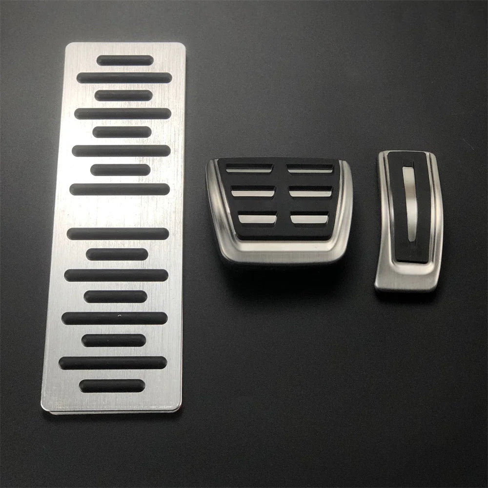 For Audi E-Tron Q4 / Porsche Macan Macan S 2019- Car Styling Accessories Foot Rest Accelerator Fuel Gas Pedal Brake Pedal Cover