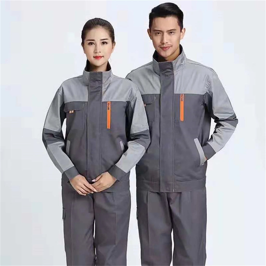 Custom logo Labor protection Electrician Suit Winter Mechanic Plus Size Construction Long Sleeve Unisex Breathable Work Clothes