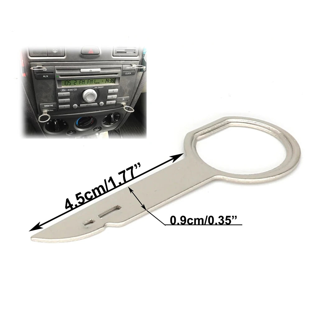 4Pcs Radio Removal Stereo Key Release Pin Head Unit O  Practical Extraction s for VW  Car Accessories