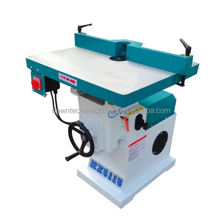 220V 3KW MX5115 Vertical Single-Spindle Woodworking Moulder Shaper Router for Wood and Acrylic