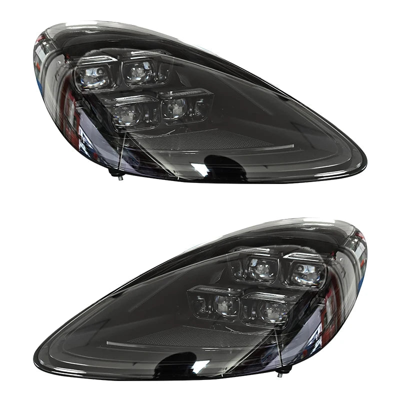 YU GUANG for Porsche 718 Cayman 982/Boxster 2016-2024 LED Headlights Matrix Style Headlamp Car Accessories Front Lights