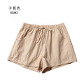 Casual Linen Shorts, Woman Gym Shorts, Big Size Loose Short Pants, High Waist Dance Hotpants, Micro Summer Bottoms for Girls