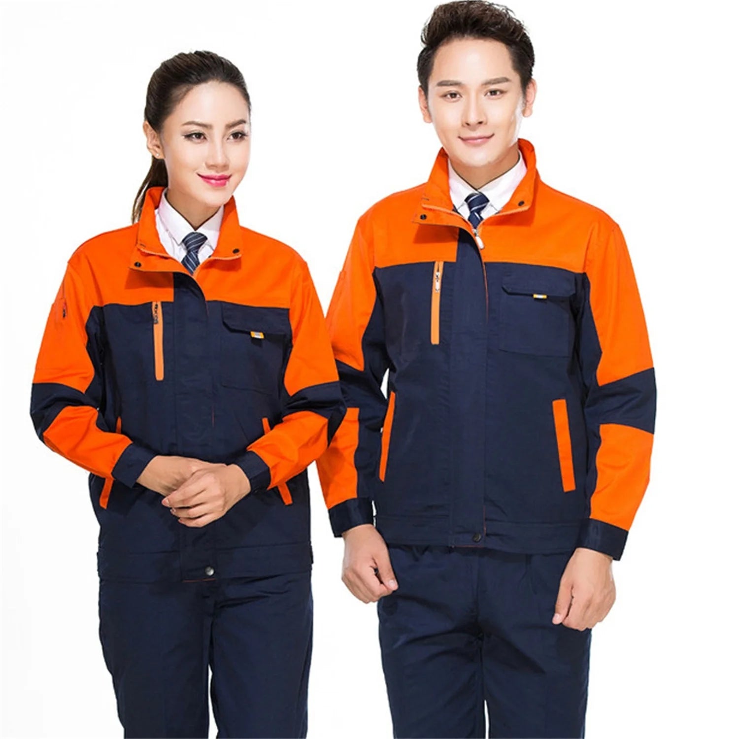 Custom logo Labor protection Electrician Suit Winter Mechanic Plus Size Construction Long Sleeve Unisex Breathable Work Clothes