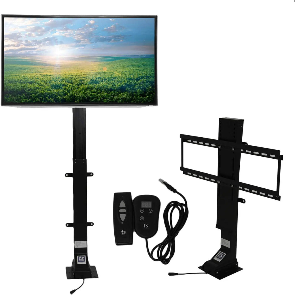 Adjustable Motorized TV Lift 32"-70" TV Mechanism 1000mm Auto Lifting Adjustable Hidden TV Lift for Home Cabinet Bed and Office