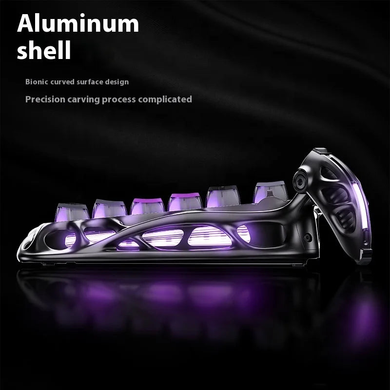 Wireless Mechanical Keyboard Gravastar for Laptop/Computer Special Gift Top Gaming Peripherals Cyberpunk K1 Pro Special Edition