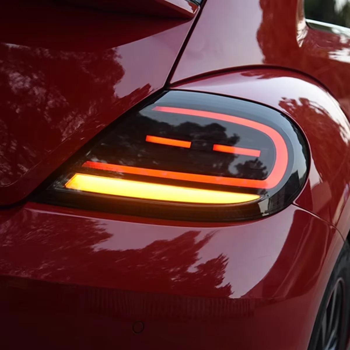 TYPY Car Accessories LED Tail Lamp for VW Beetle 2013-2021 Rear Tail Lights Assembly Start up Dynamic Light