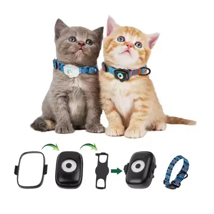 Colored Light Portable 4G GPS Tracker with Listening Function for Pets and Kids Waterproof IP66