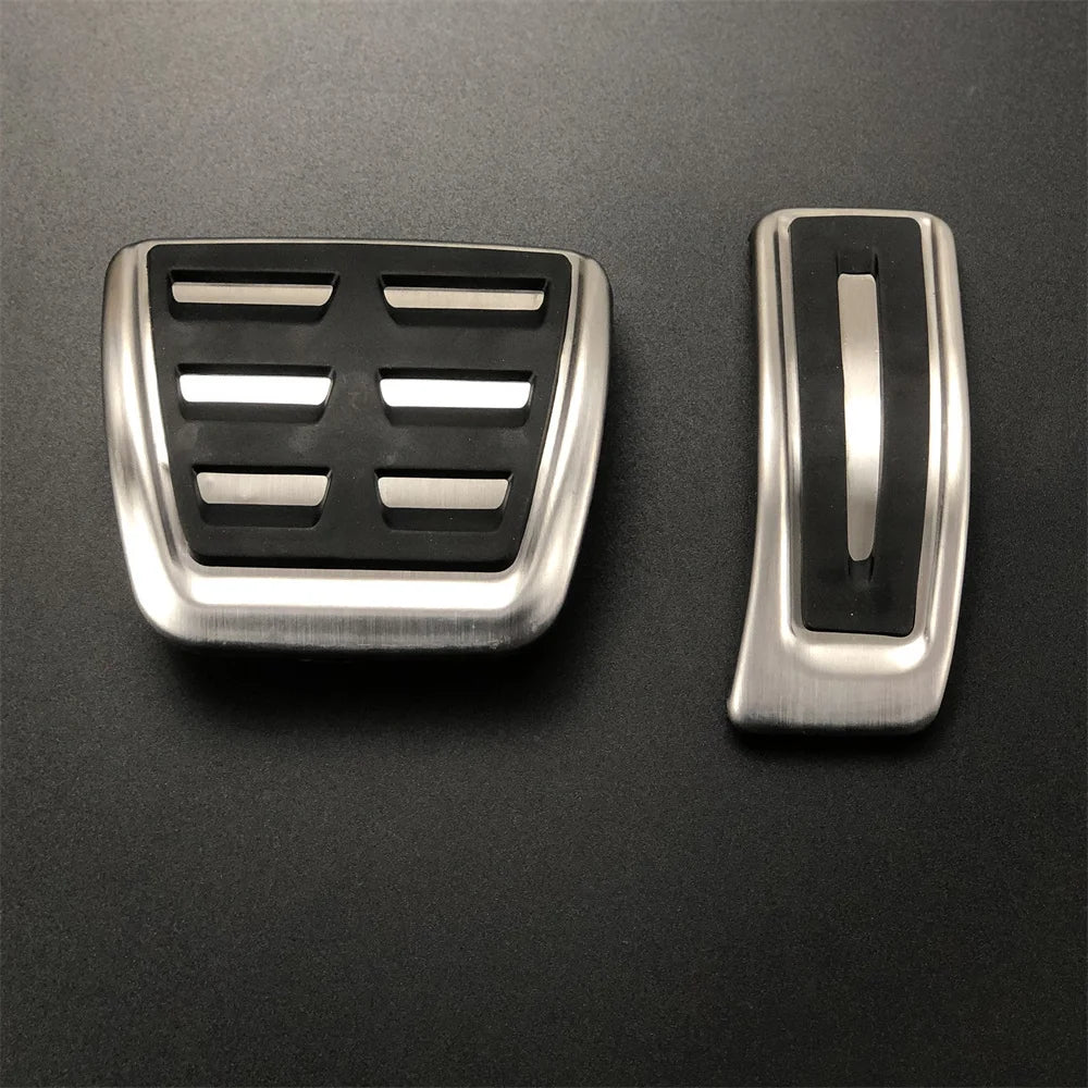 For Audi E-Tron Q4 / Porsche Macan Macan S 2019- Car Styling Accessories Foot Rest Accelerator Fuel Gas Pedal Brake Pedal Cover