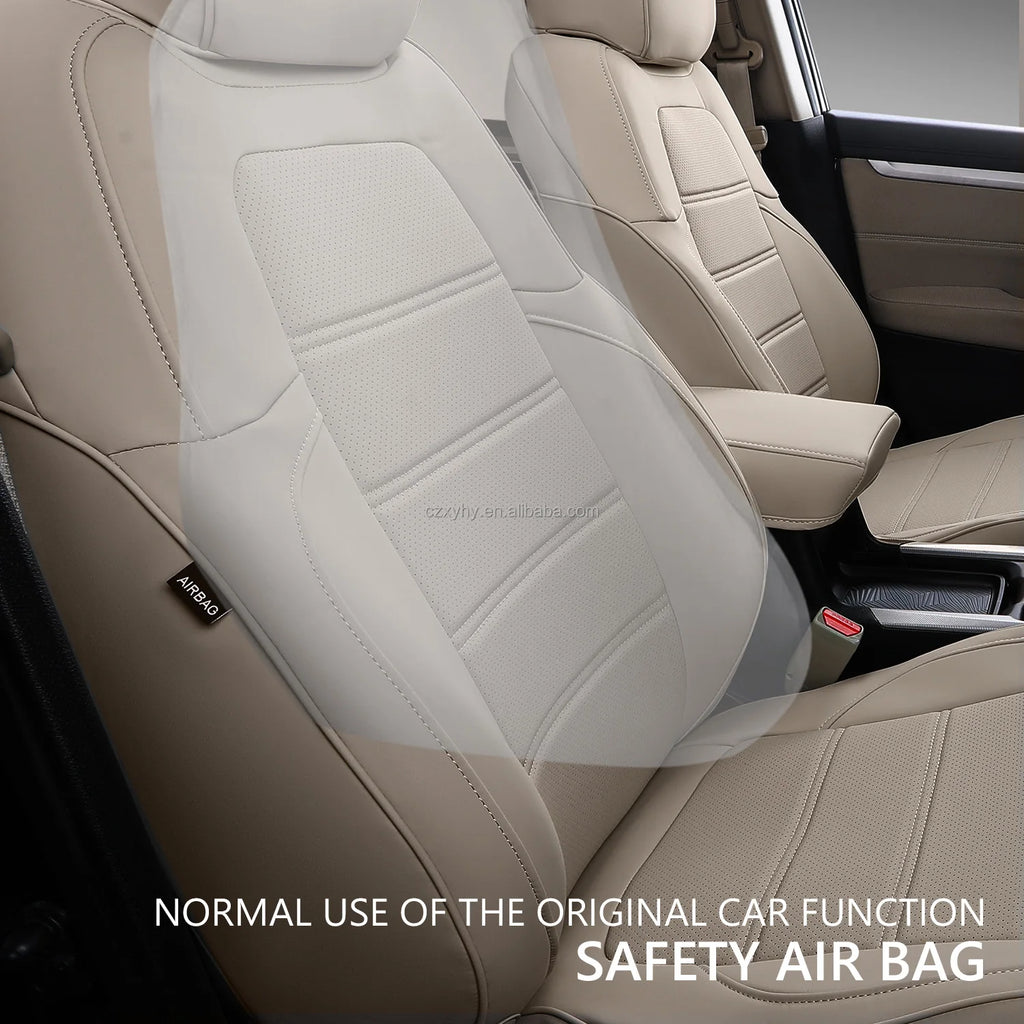 Luxury Car Seat Cover Customized for 2017-2021 Honda CRV Car Leather Seat Covers Car Accessories Front Rear Seat Cover