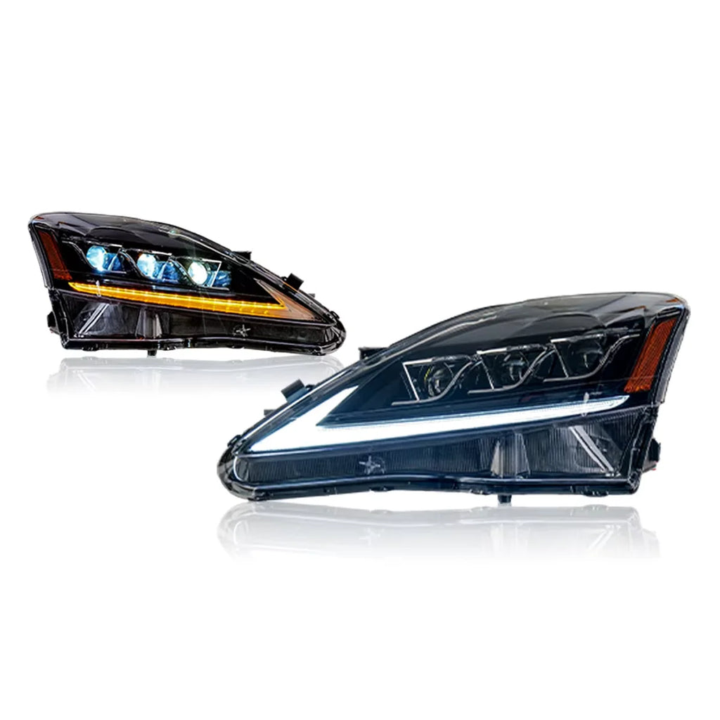 Car Accessories LED Headlights for Lexus IS250/ IS250C IS350 IS350C IS220d 2006-2012  ISF 2008-2014 Turn Signal