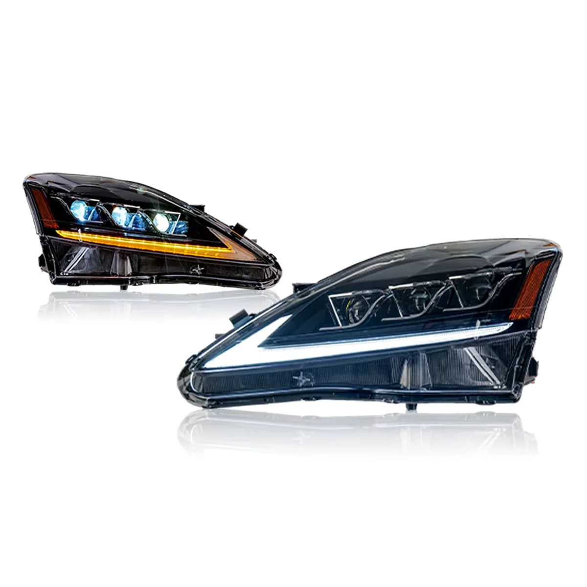 Car Accessories LED Headlights for Lexus IS250/ IS250C IS350 IS350C IS220d 2006-2012  ISF 2008-2014 Turn Signal