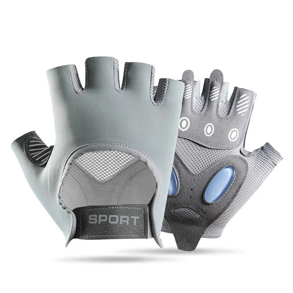 Guantes deportivos transpirables protección palma completa hombres mujeres guantes fitness  Cycling ligeros para mancuernas