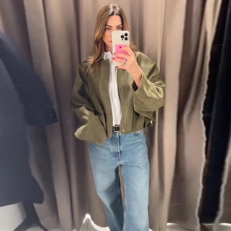 Fashion Coat Short Pant Women Set Casual Loose Lapel  Button Long Sleeve Female Jacket Suit 2025 Autumn High Street Lady Sets