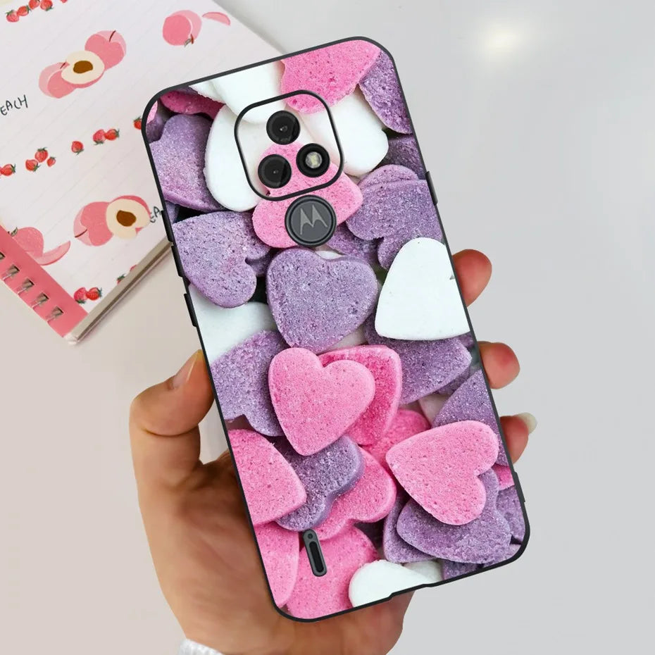 Fashion Phone Case For Motorola Moto E7 / Moto E7 Plus / Moto E7 Power / Moto E7i Power Soft SIlicone TPU Back Cover Bumper