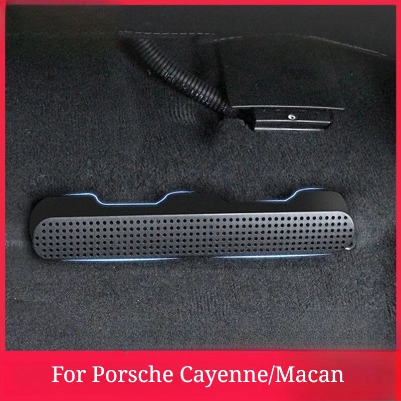 For Rear Seat AC Vent Protective Cover, Anti-Clog Mod Accessory for Porsche Cayenne/Macan