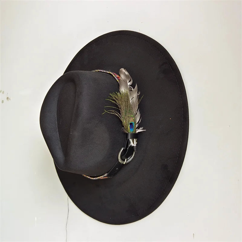 Hot sale suede fedora hat for men and women 56-58cm adult size suede jazz hat classic church fedora women's gorras para hombres