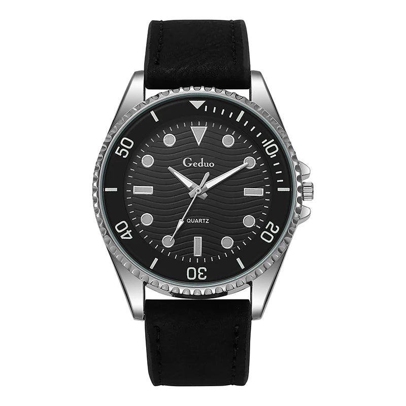 Fashion Casual Leather Strap Men Quartz Watches Relogio Masculino relojes para hombres en çok satılan ürünler 2023 ساعة يد رجال