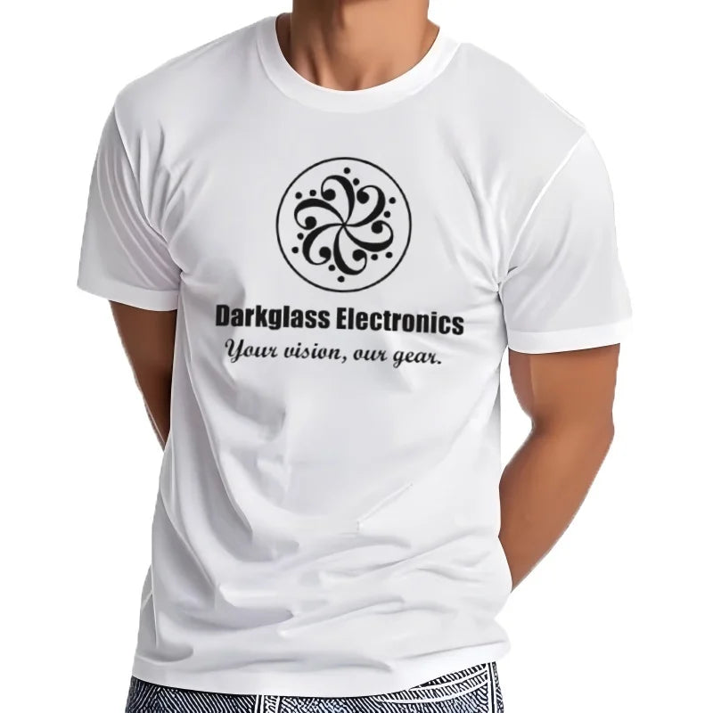 Camiseta de Darkglass para hombre, camisa de gran tamaño, moda coreana, nueva
