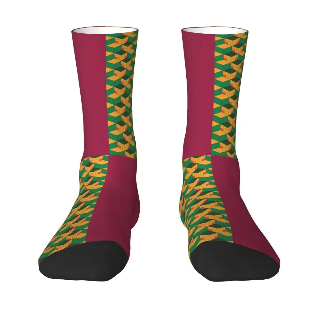 Custom Giyuu Tomioka Demon Slayer Men Women Crew Socks Unisex Kawaii Kimetsu No Yaiba Spring Summer Autumn Winter Dress Socks