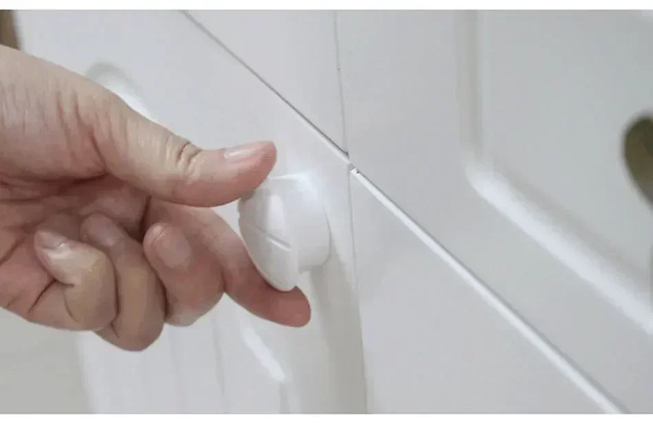Magnetic Baby Safety Lock Children Protection Invisible Drawer Latch Cabinet Door Lock Limiter Children Security